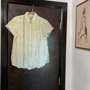 Burberry Brit , button down - short sleeve